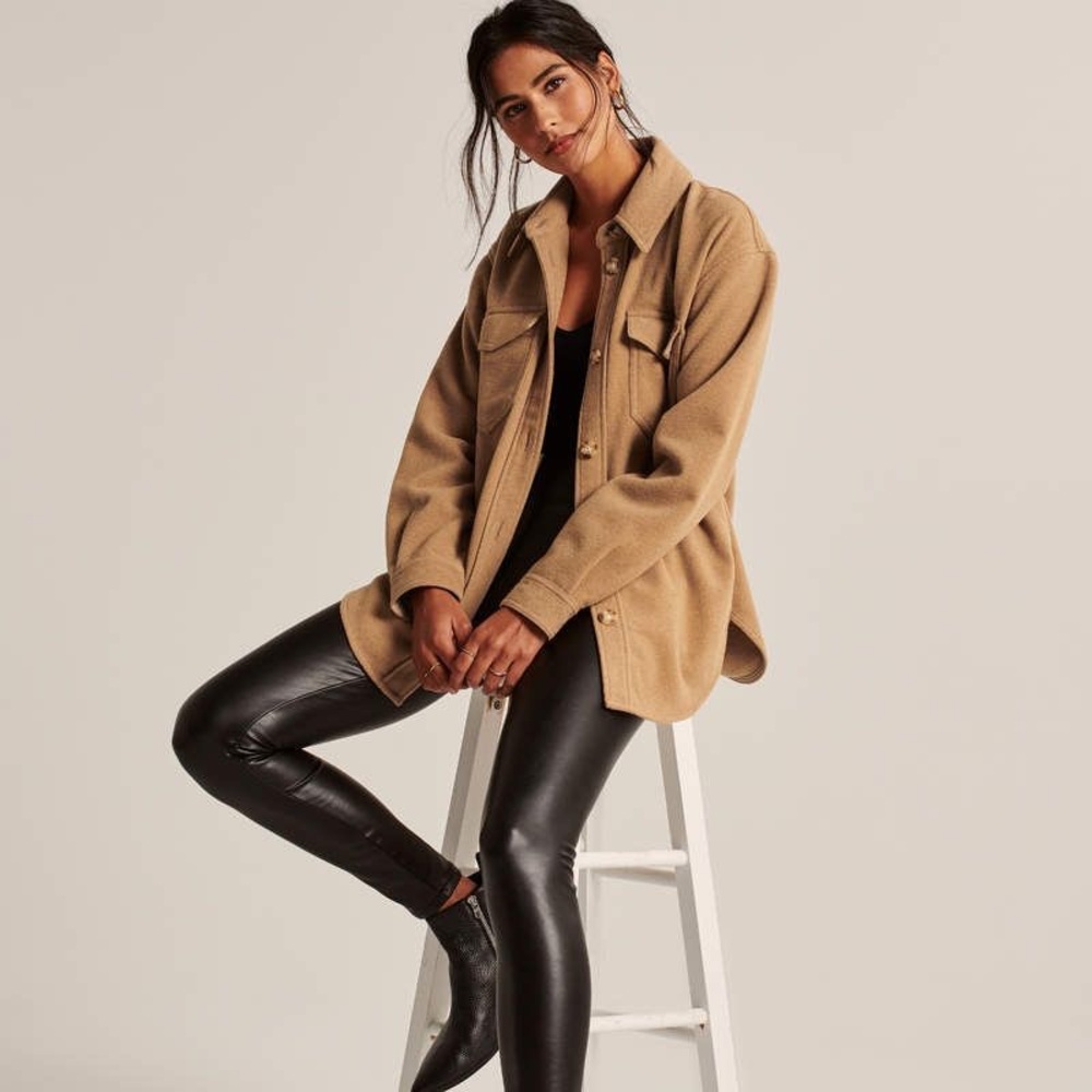 Abercrombie & Fitch Tan Jacket